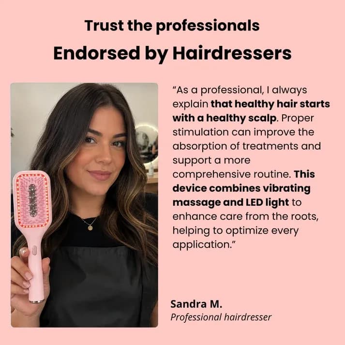 How to use the Hair Growth Stimulating Brush